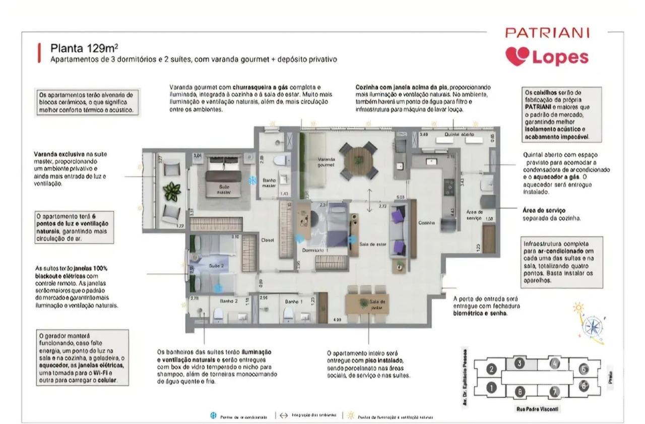 Apartamento à venda no Embaré: 