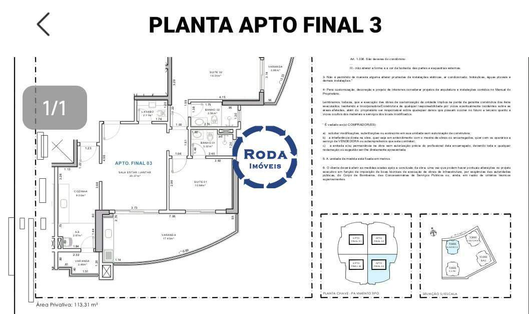 Apartamento à venda no Ponta da Praia: 