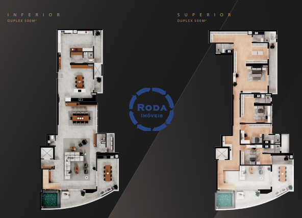 Cobertura Duplex à venda no Ponta da Praia: 