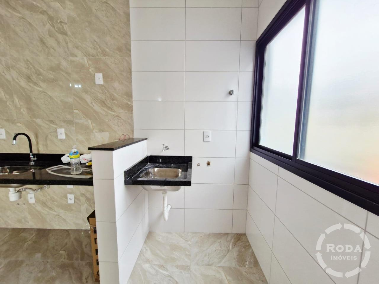 Casa Sobreposta Alta à venda no Vila Belmiro: ÁREA DE SERVIÇO