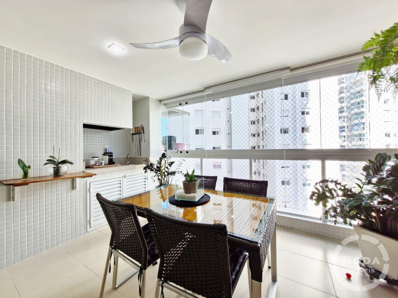 Apartamento à venda no Ponta da Praia: VARANDA GOURMET