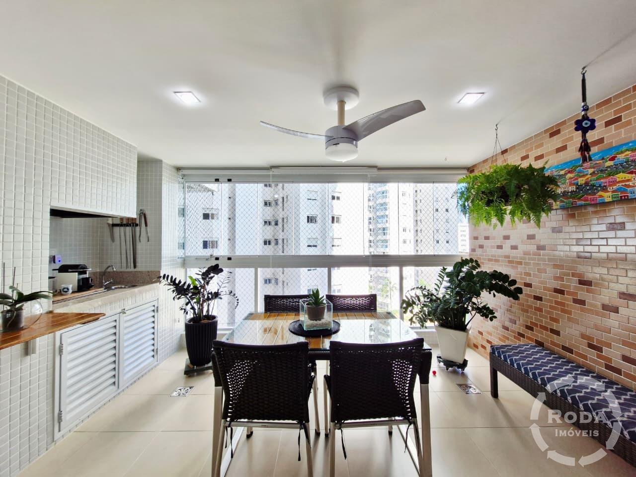 Apartamento à venda no Ponta da Praia: VARANDA GOURMET