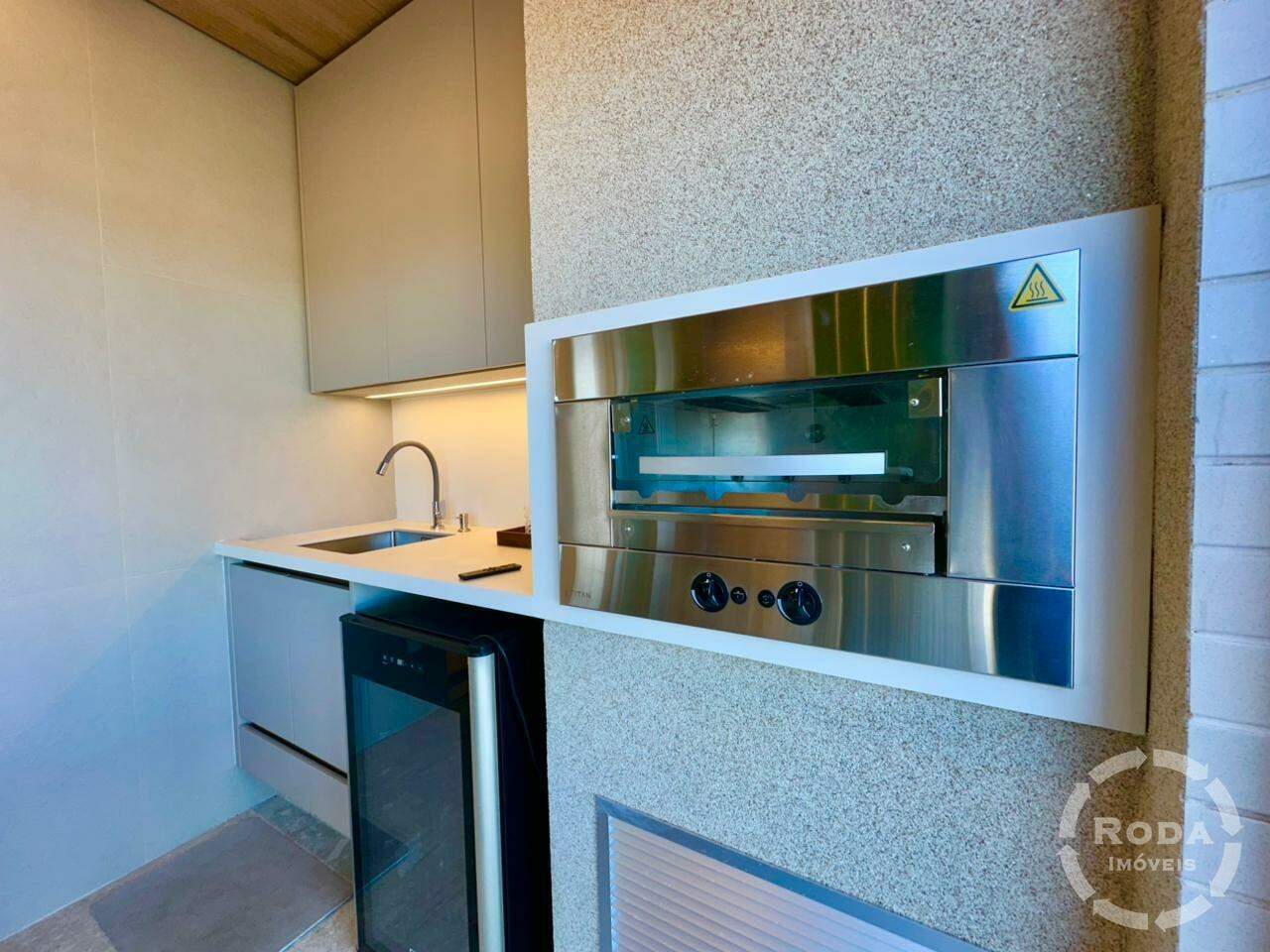 Cobertura Duplex à venda no Gonzaga: CHURRASQUEIRA