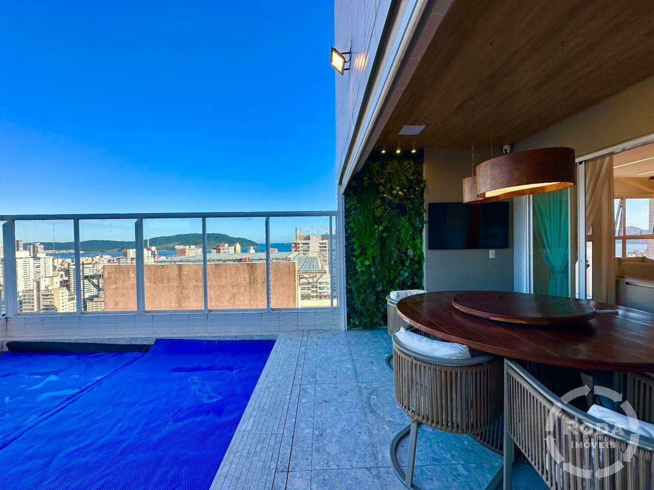 Cobertura Duplex à venda no Gonzaga: ÁREA EXTERNA PISCINA