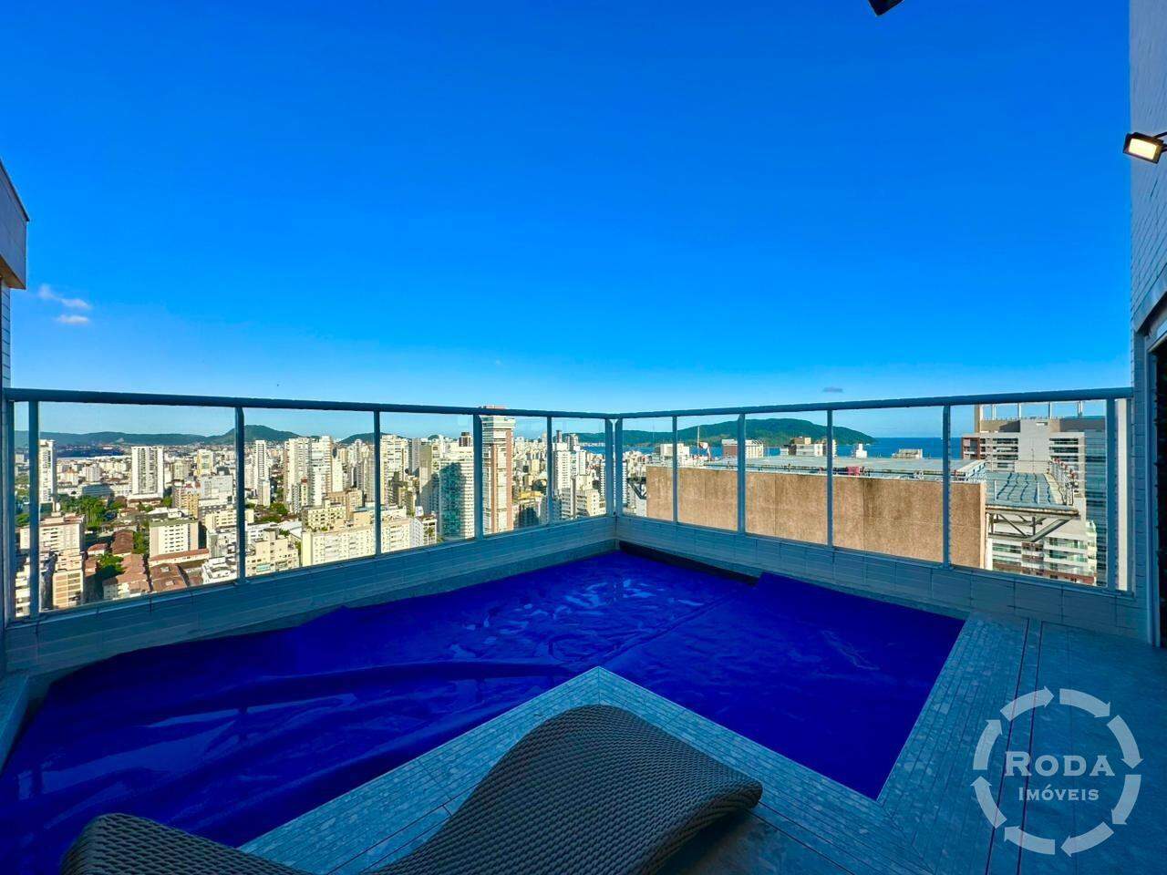 Cobertura Duplex à venda no Gonzaga: ÁREA EXTERNA  PISCINA