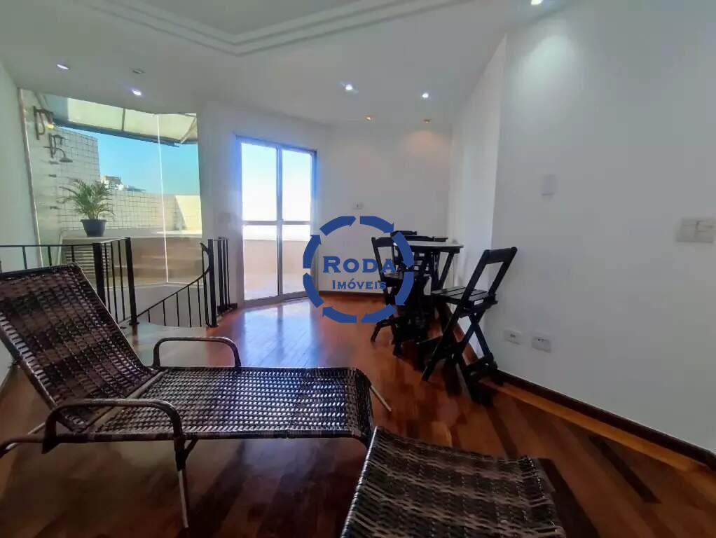 Cobertura para aluguel no Vila Mathias: 