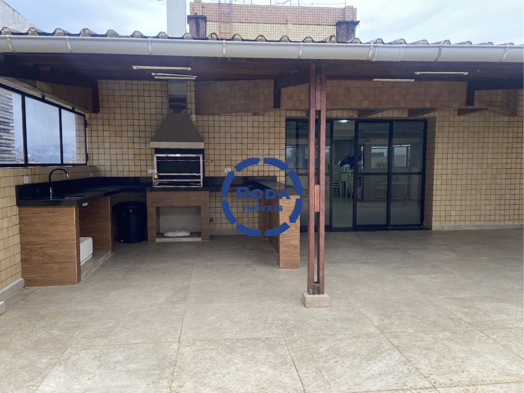 Apartamento para aluguel no Aparecida: CHURRASQUEIRA