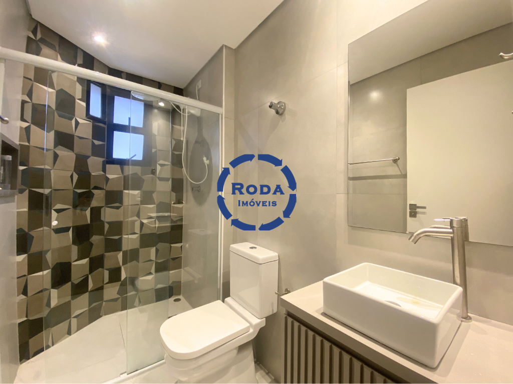 Apartamento para aluguel no Aparecida: BANHEIRO