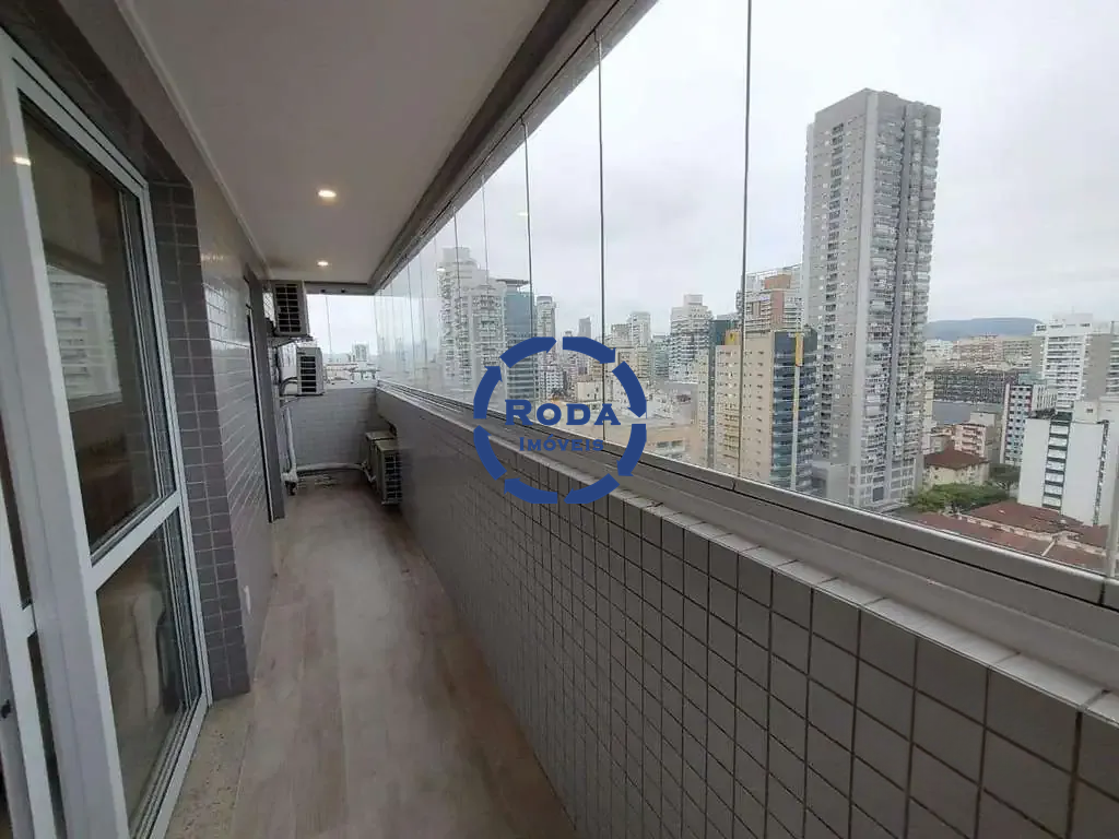 Apartamento para aluguel no Gonzaga: VARANDA
