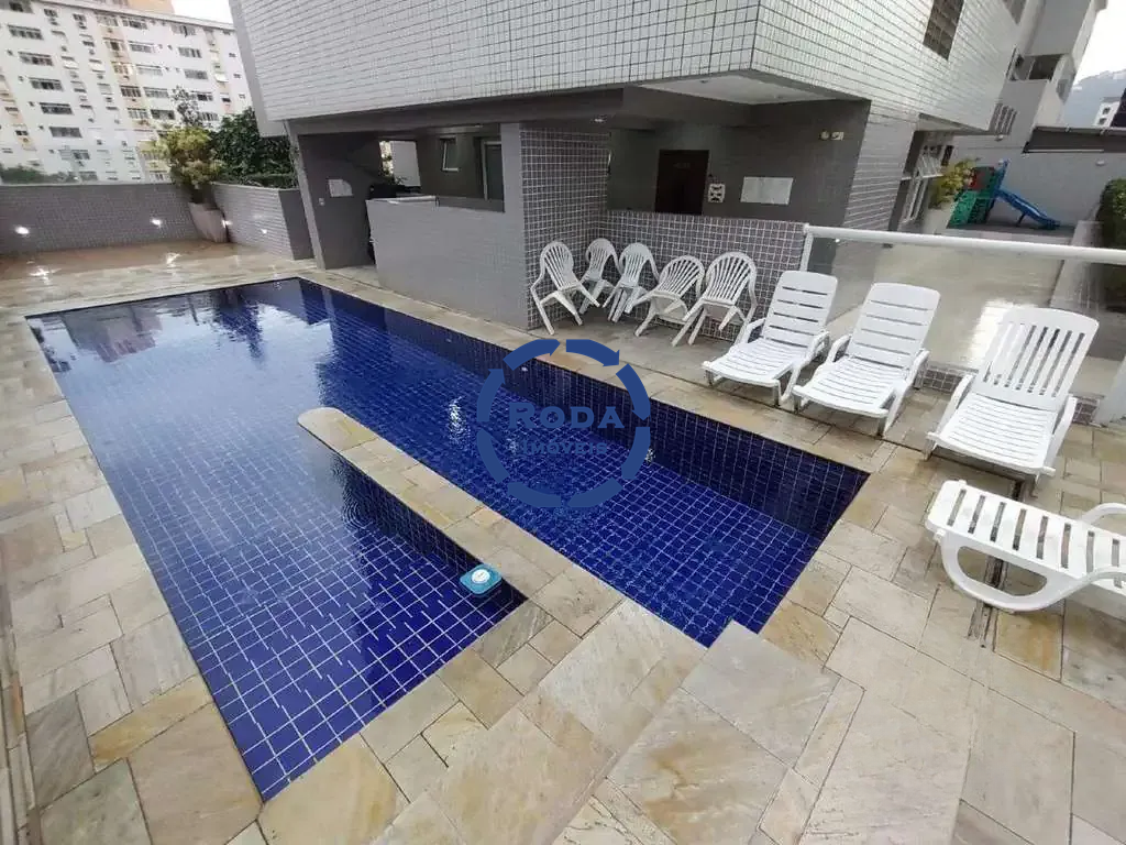Apartamento para aluguel no Gonzaga: PISCINA