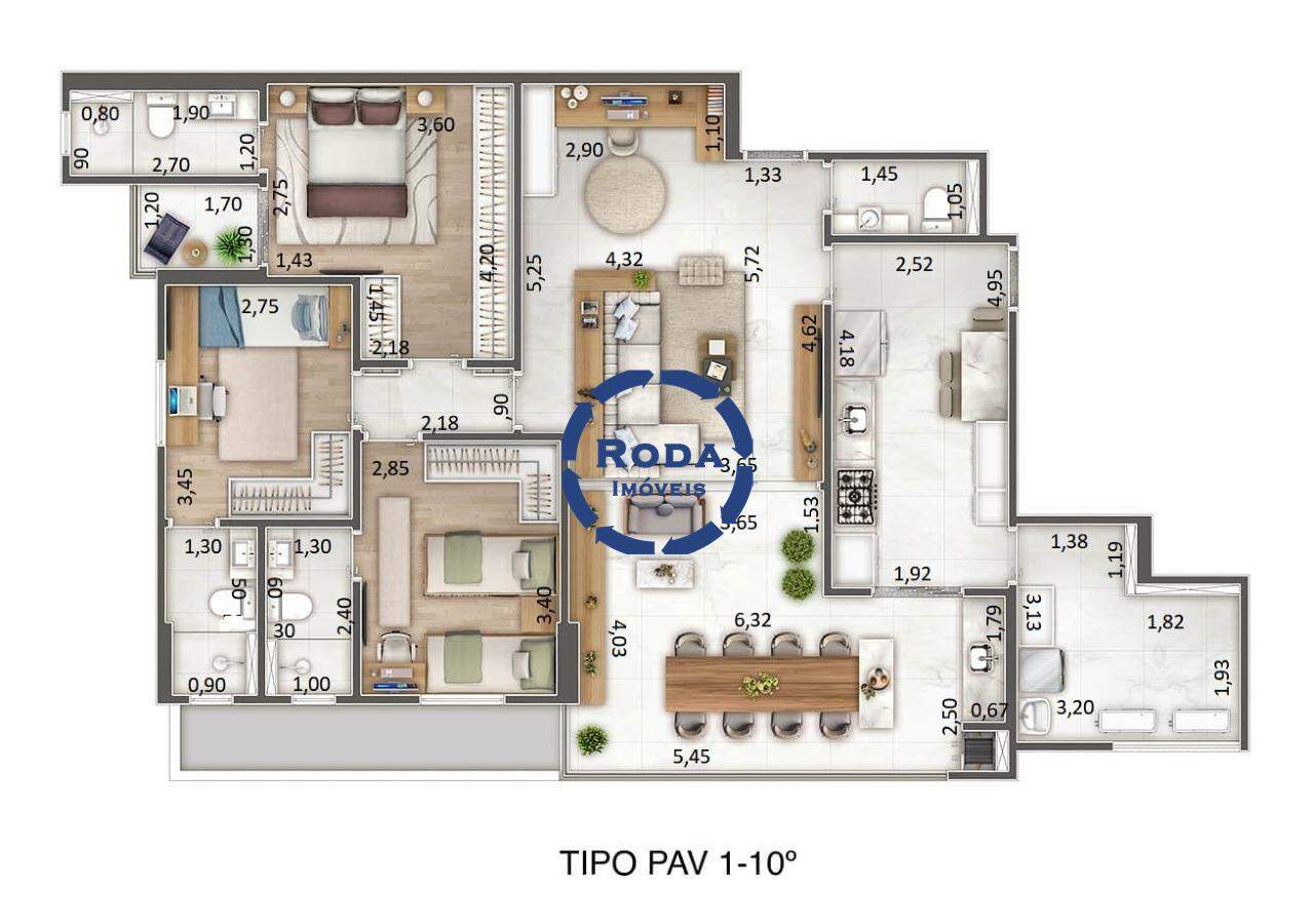 Apartamento à venda no Ponta da Praia: 