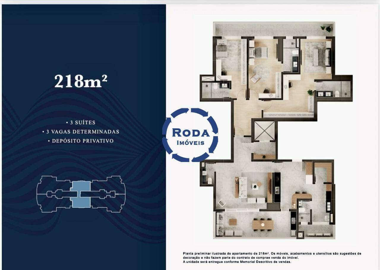 Apartamento à venda no Ponta da Praia: 