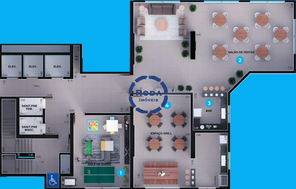 Apartamento à venda no Boqueirão: 