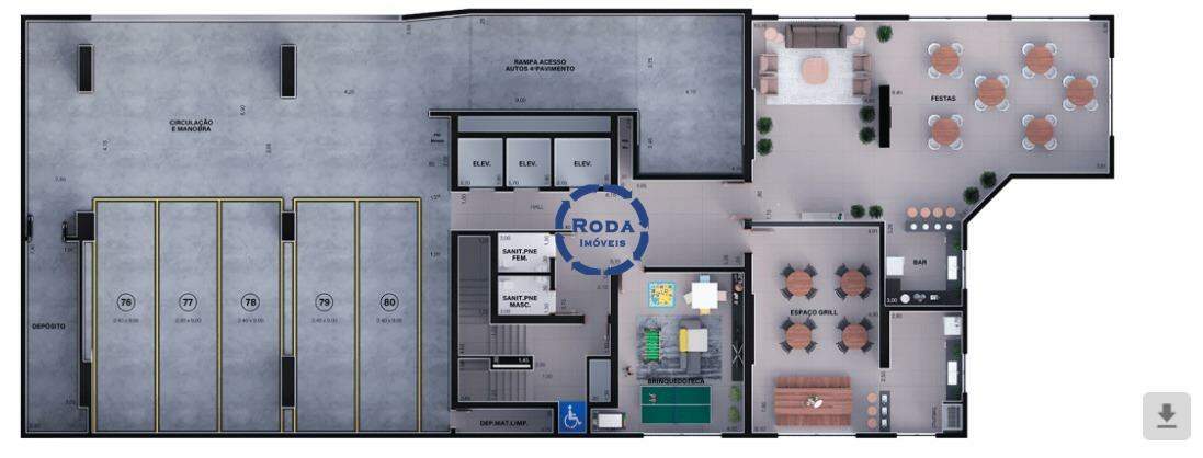 Apartamento à venda no Boqueirão: 