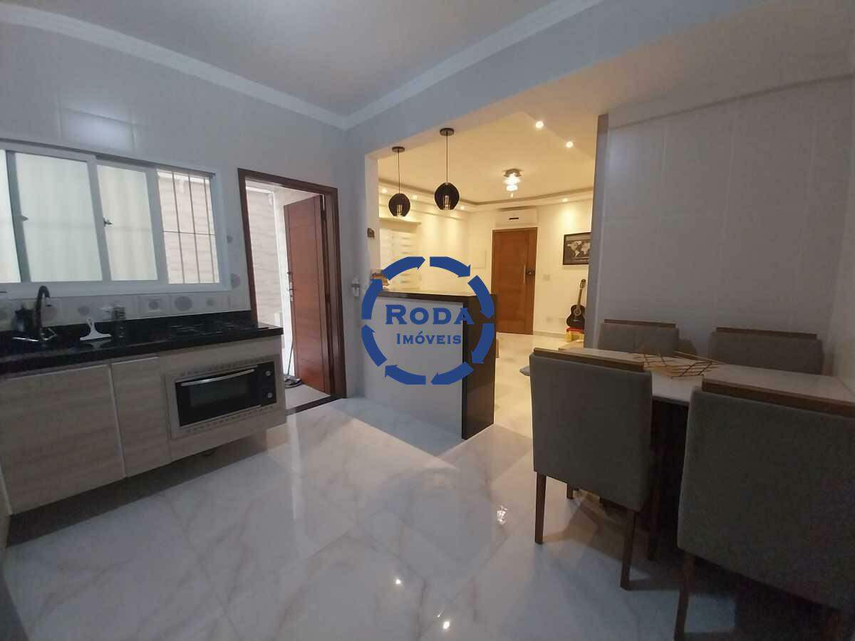 Casa Sobreposta baixa para aluguel no Vila Belmiro: 