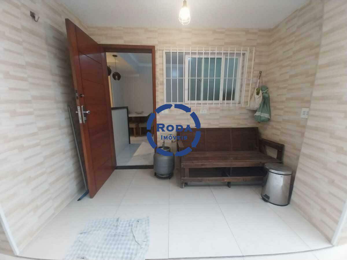 Casa Sobreposta baixa para aluguel no Vila Belmiro: 