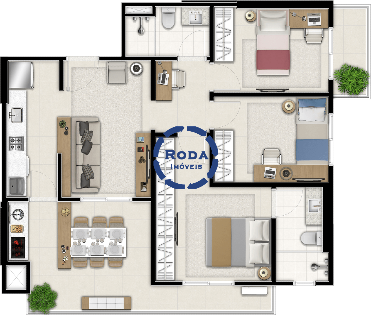 Apartamento à venda no Encruzilhada: 