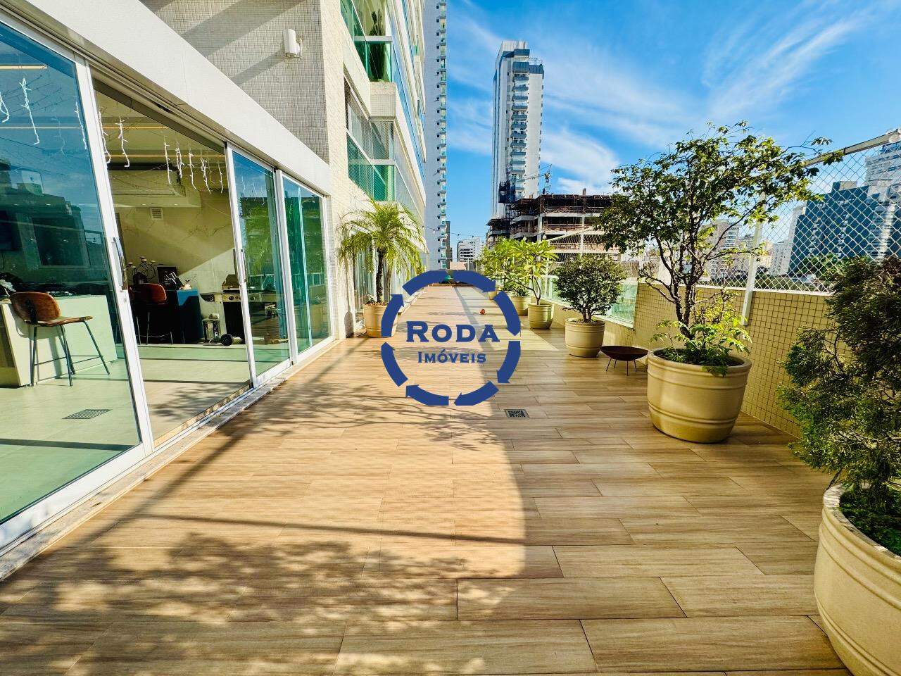 Apartamento à venda no Embaré: área externa 