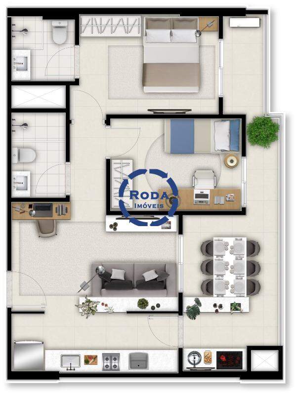 Apartamento à venda no Encruzilhada: 