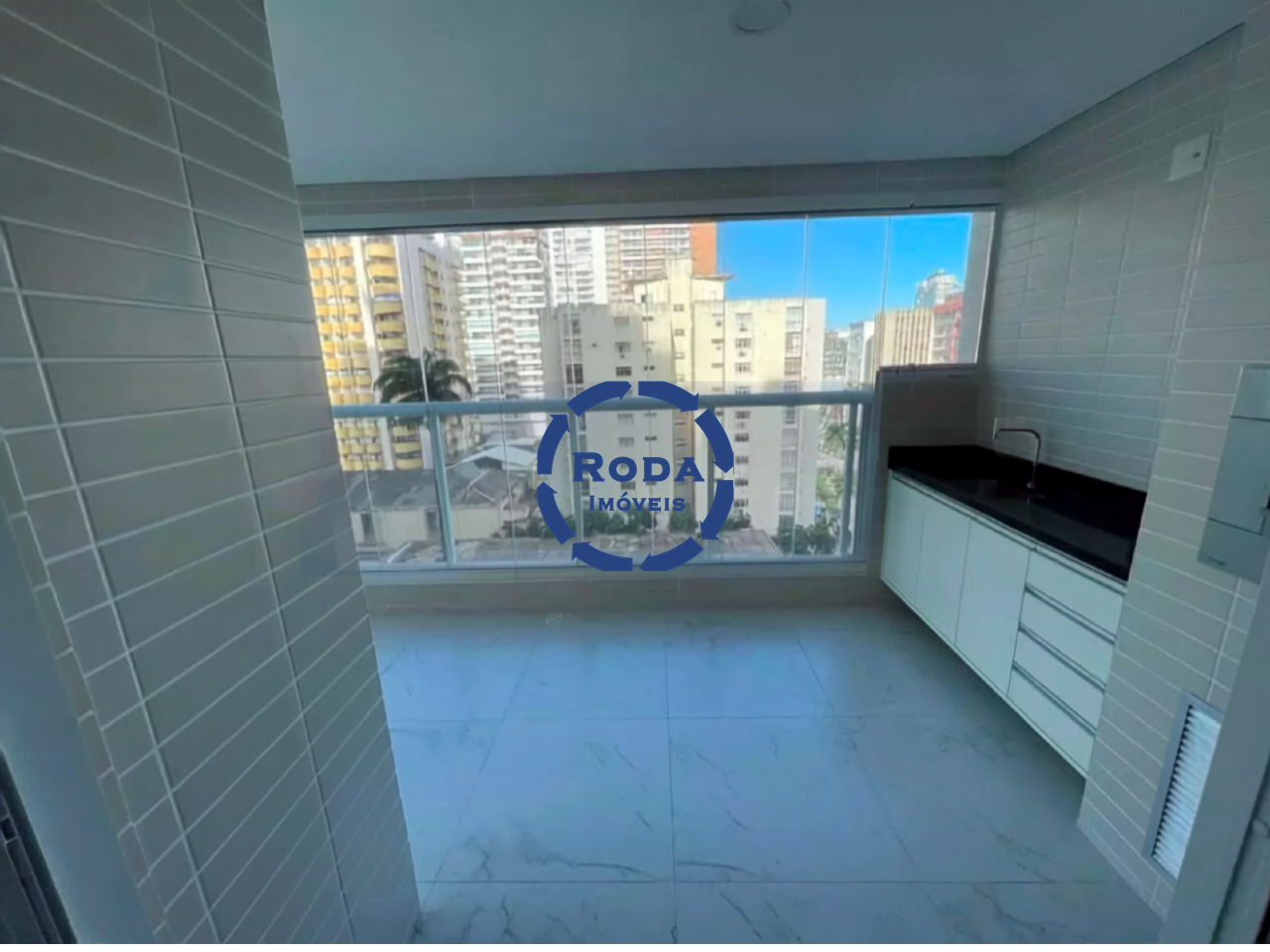 Apartamento para aluguel no Gonzaga: VARANDA