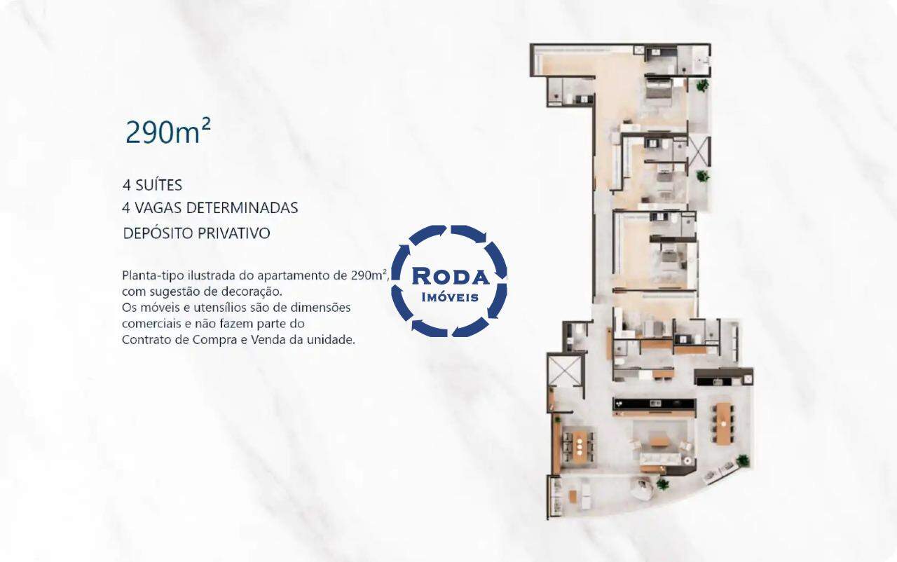 Apartamento à venda no Ponta da Praia: 