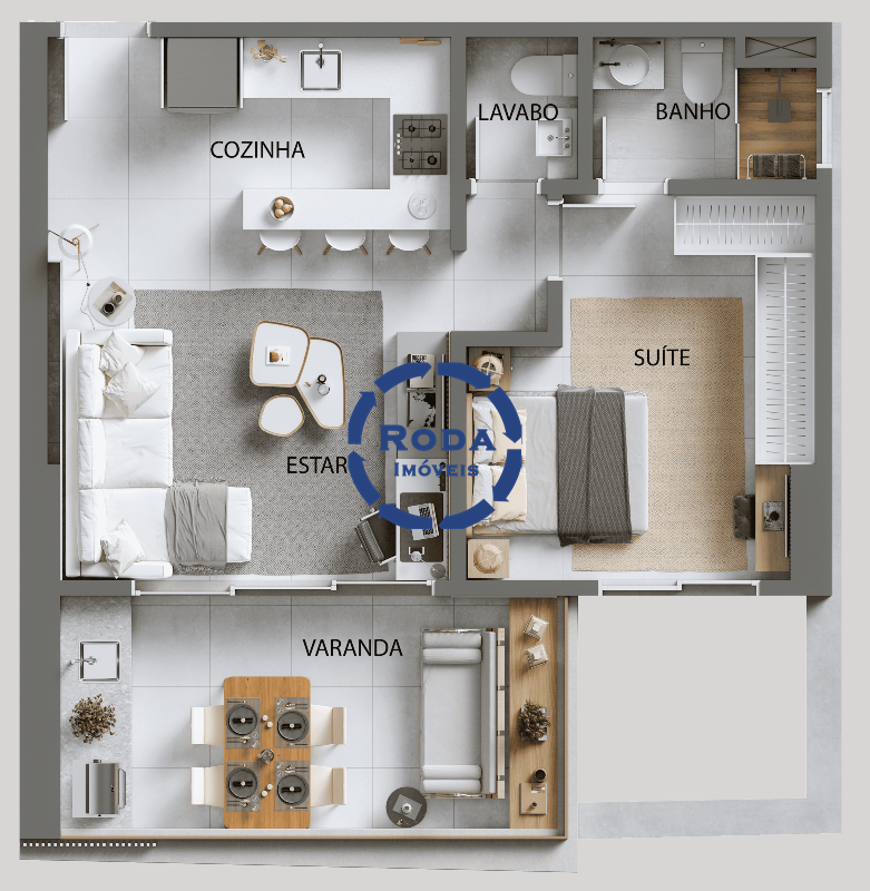 Apartamento à venda no Ponta da Praia: 