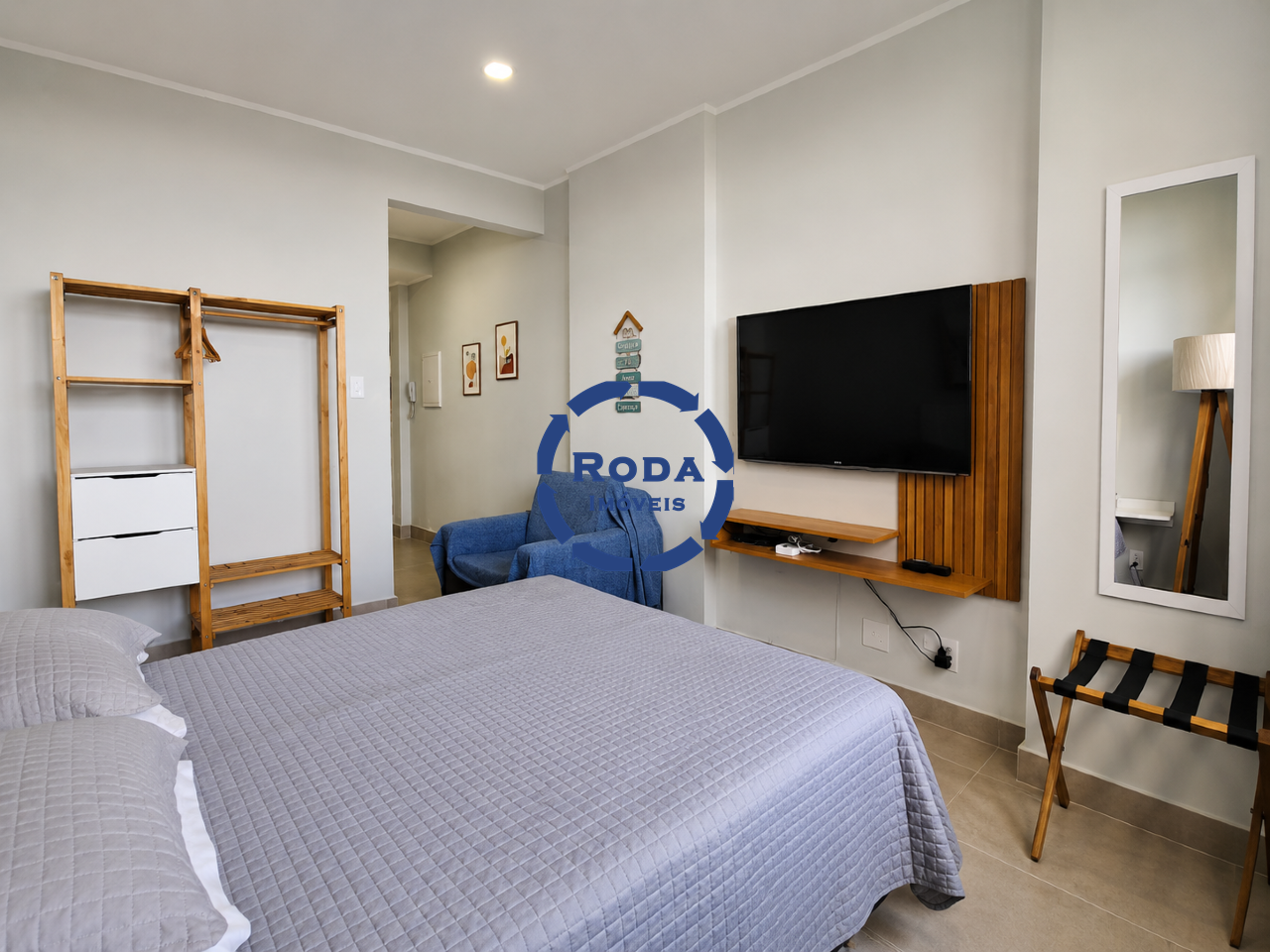 Sala Living à venda no José Menino: 