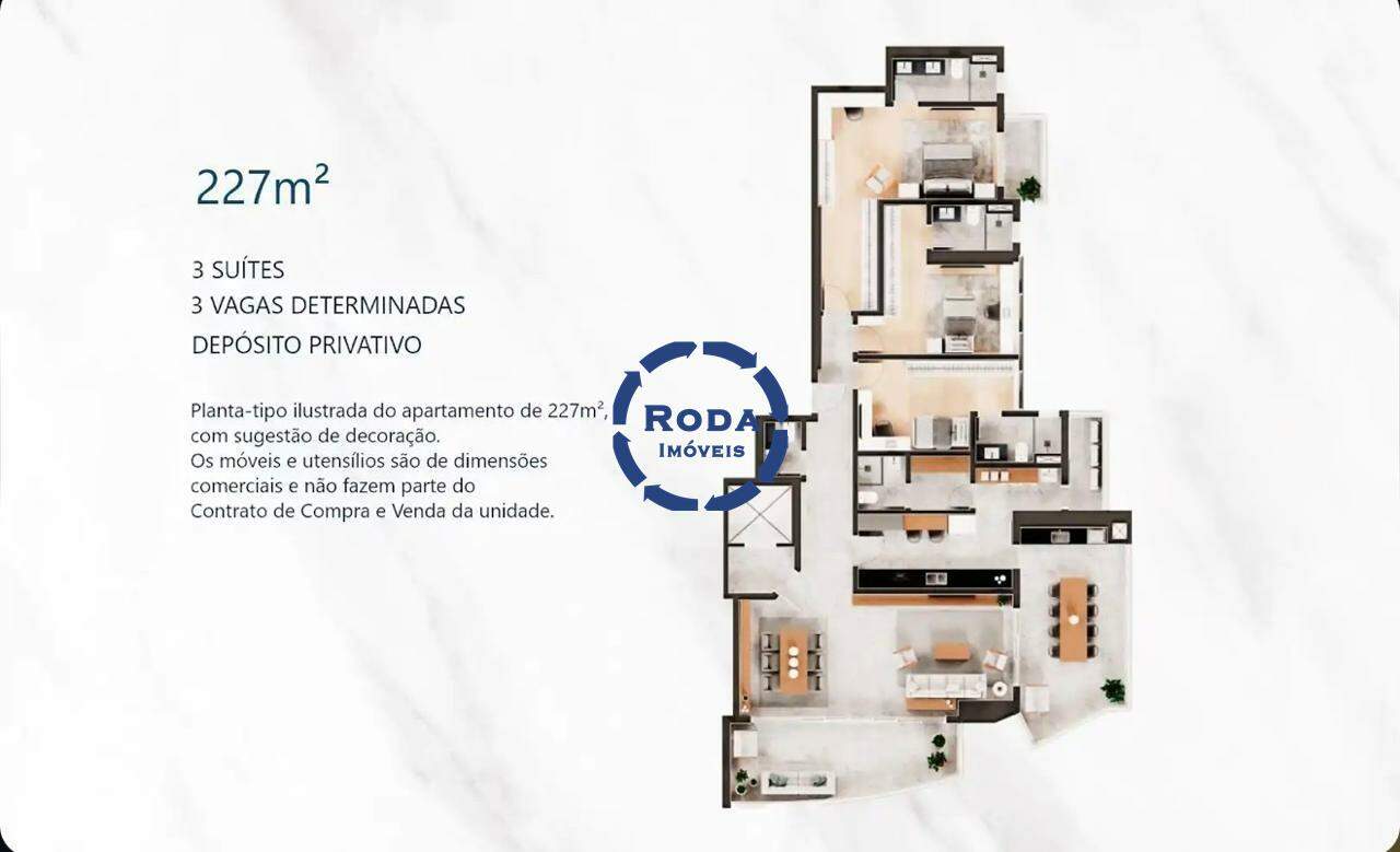 Apartamento à venda no Ponta da Praia: 