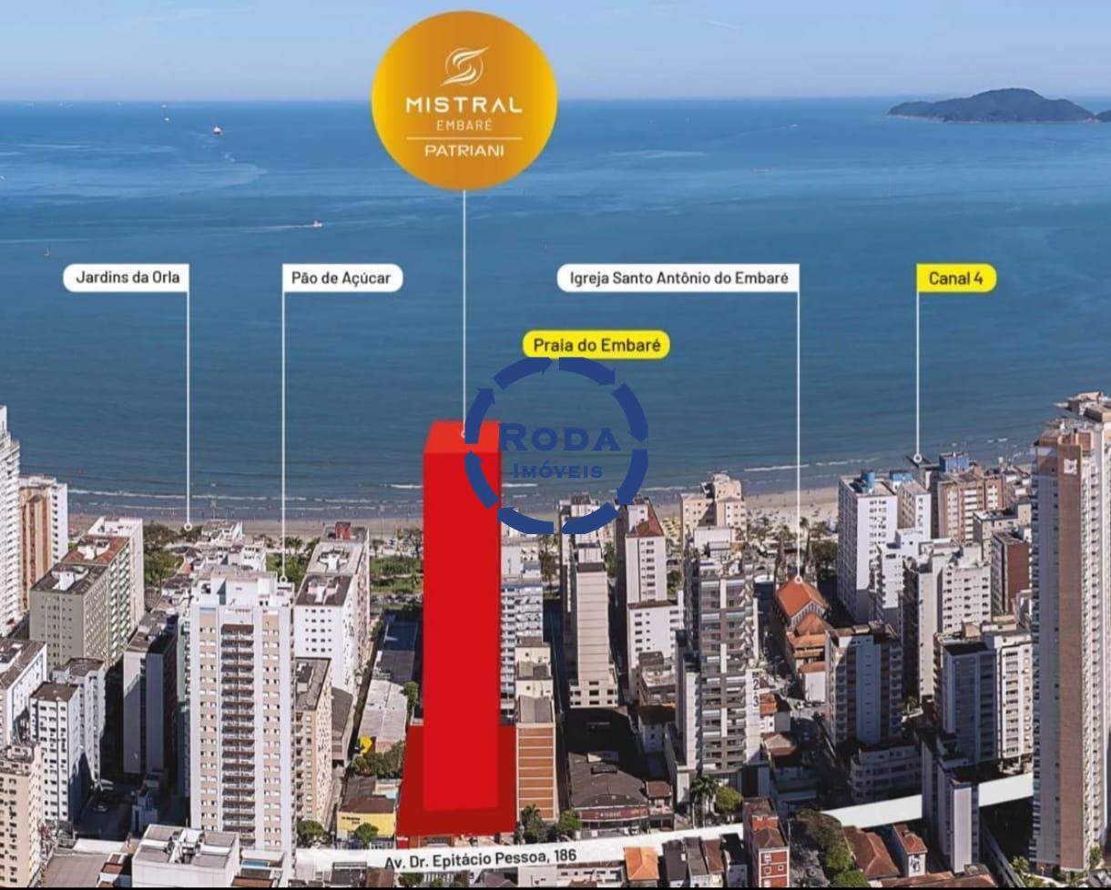 Apartamento à venda no Embaré: 