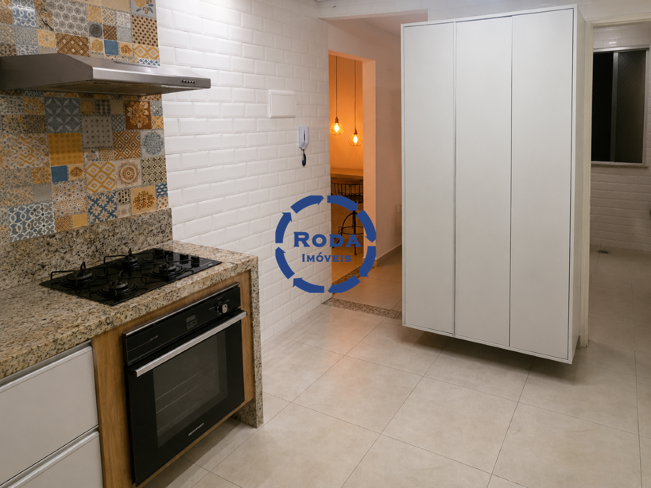 Apartamento para aluguel no Gonzaga: Cozinha