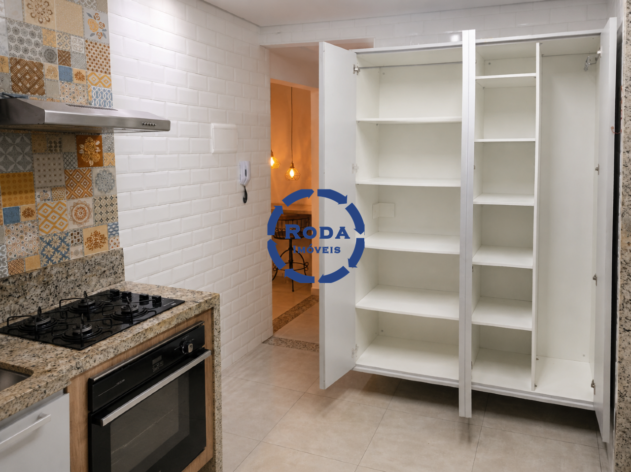 Apartamento para aluguel no Gonzaga: Cozinha