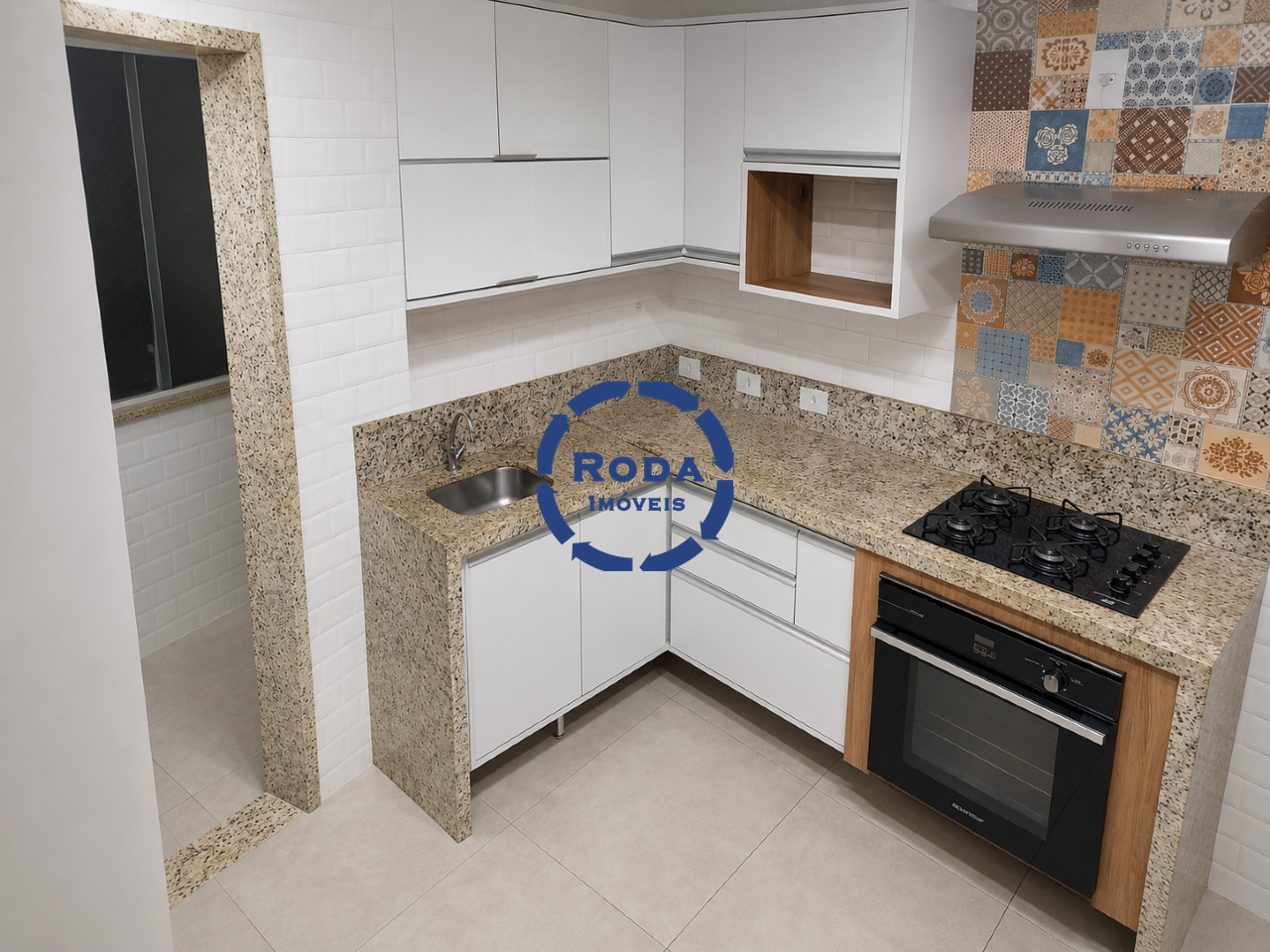 Apartamento para aluguel no Gonzaga: Cozinha
