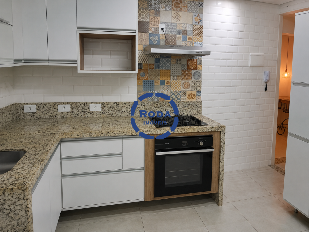 Apartamento para aluguel no Gonzaga: Cozinha