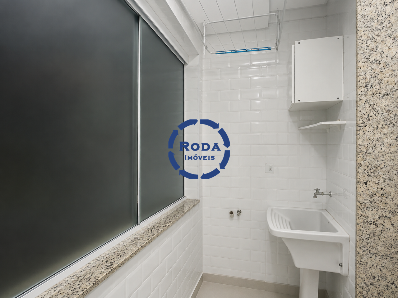 Apartamento para aluguel no Gonzaga: Área de Serviço