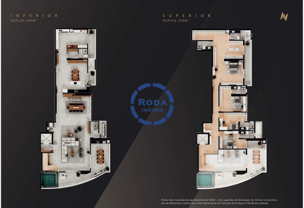 Apartamento Duplex à venda no Ponta da Praia: 