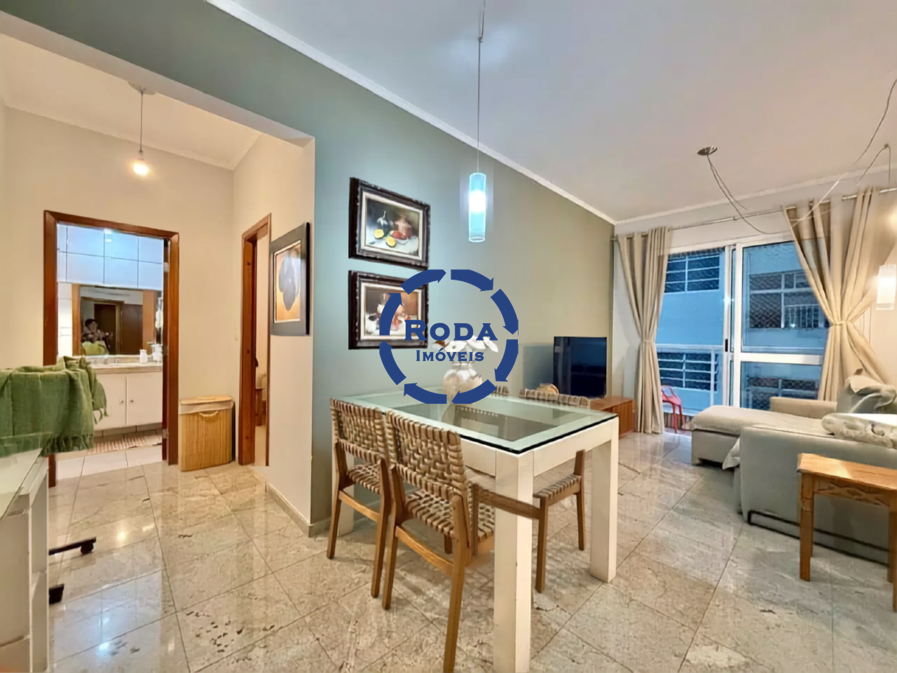 Apartamento à venda no Gonzaga: SALA