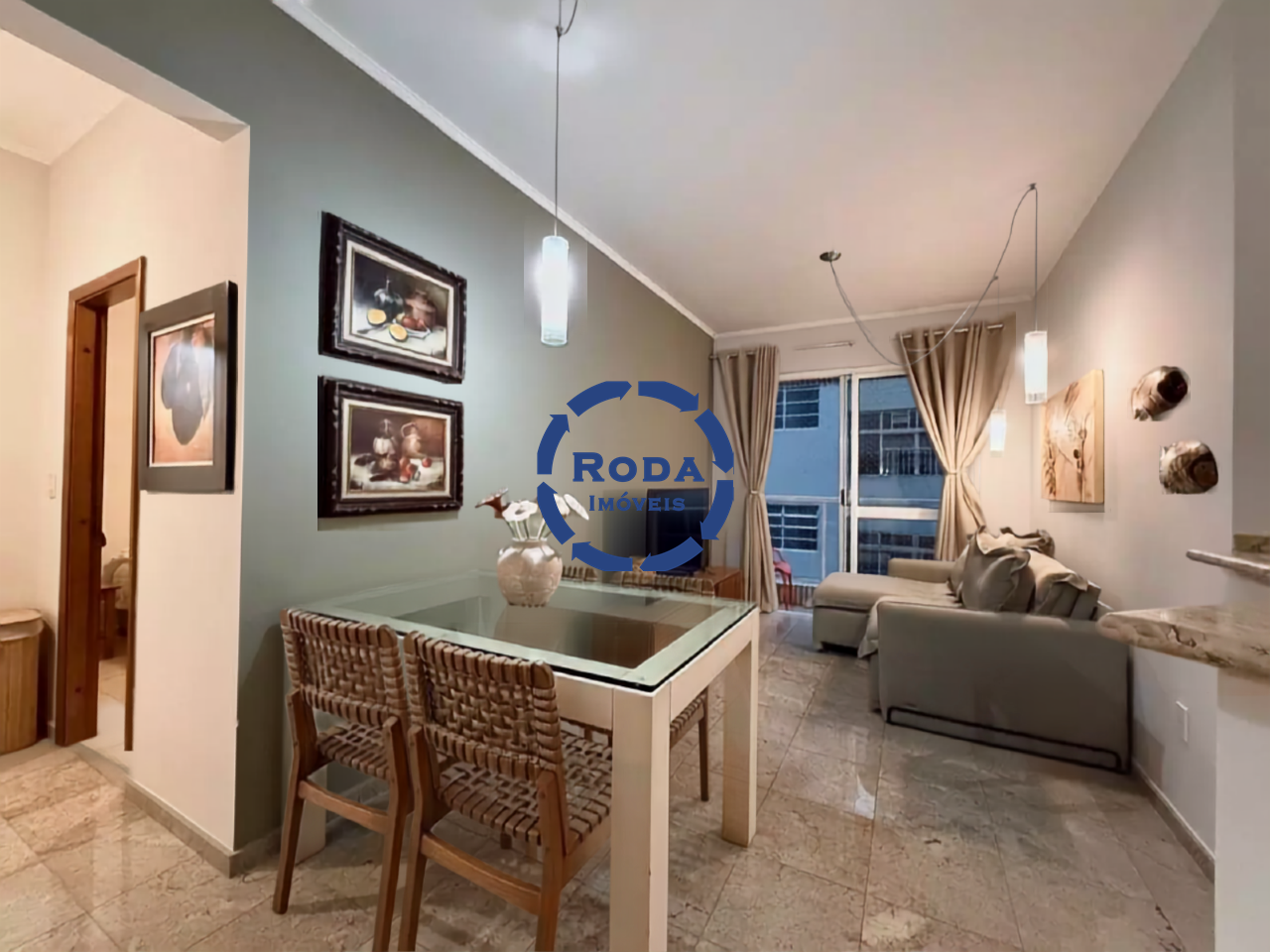 Apartamento à venda no Gonzaga: SALA