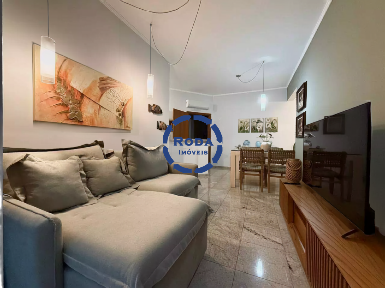 Apartamento à venda no Gonzaga: SALA
