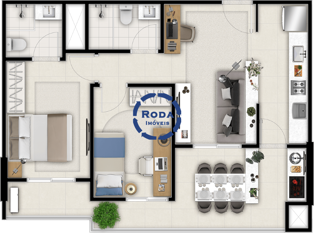 Apartamento à venda no Encruzilhada: 