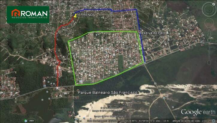 Terreno à venda no Reserva do Peró: 