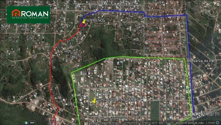Terreno à venda no Reserva do Peró: 