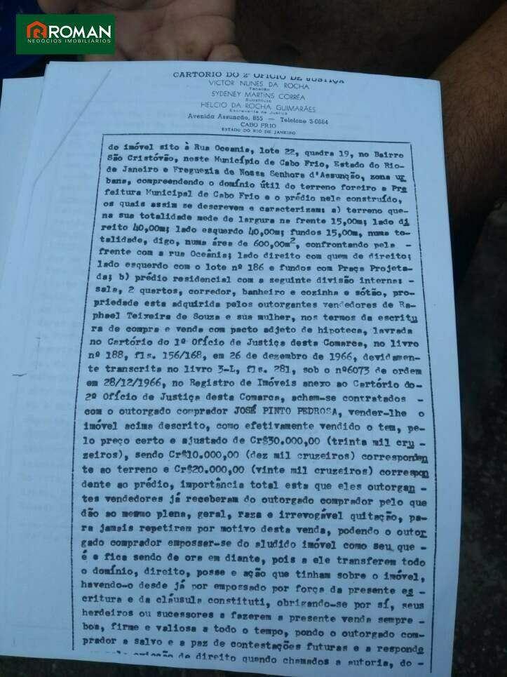 Terreno à venda no São Cristovão: 