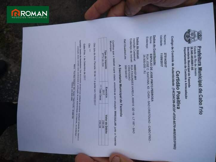 Terreno à venda no São Cristovão: 