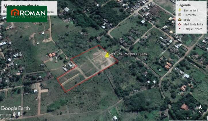 Área para Incorporação à venda no Parque Riviera: 