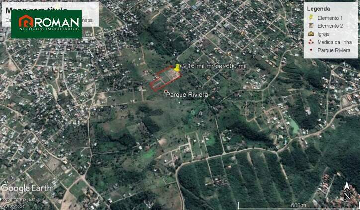 Área para Incorporação à venda no Parque Riviera: 