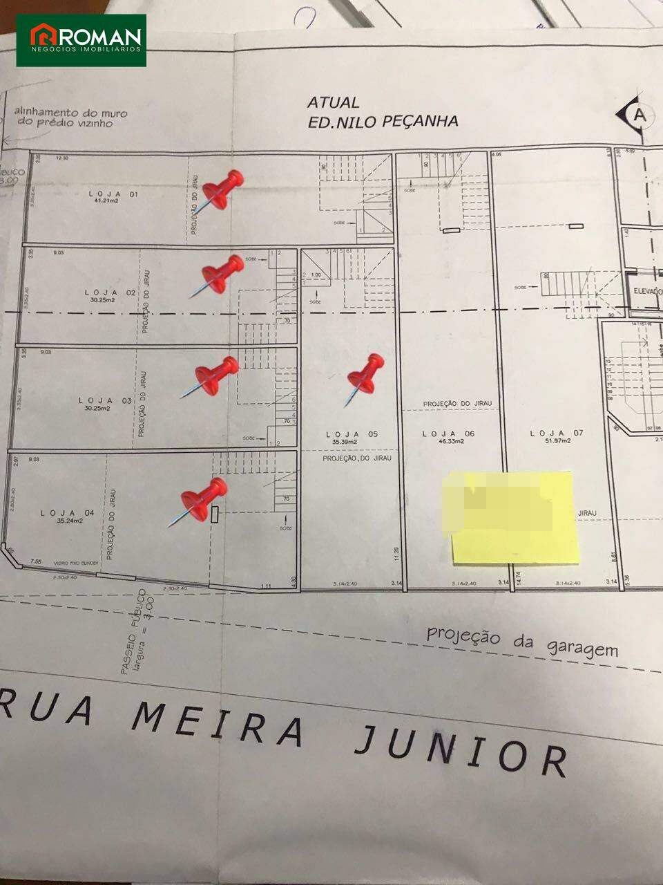 Loja à venda no Centro: 