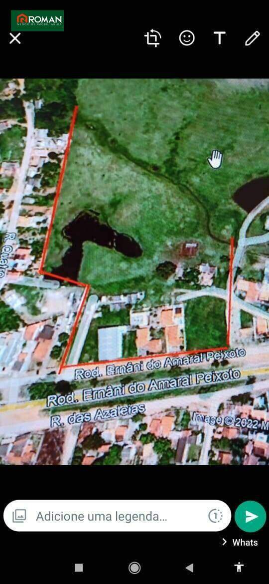 Área para Incorporação à venda no Praia Linda: 