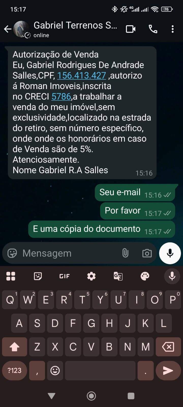 Terreno à venda no Alecrim: 