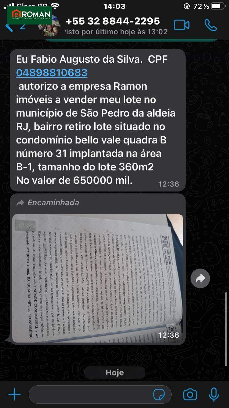 Terreno à venda no Retiro: 