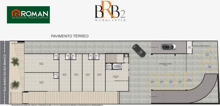 Sala para aluguel no Passagem: 